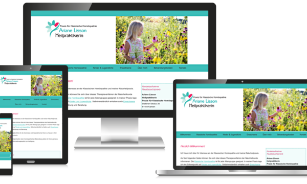 Webdesign für Naturheilpraxis und Heilpraktikerin